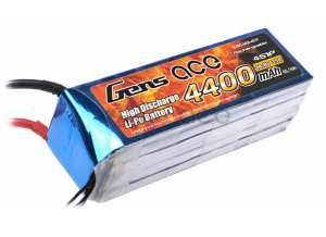 Gens ace 4400mAh 14.8V 35C 4S1P Lipo Battery Pack