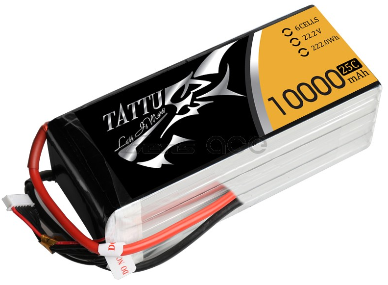 Batterie Lipo Tattu 450mAh 11.1V 25C 3S