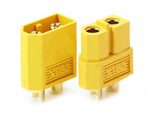 XT60 Connector Pair - Male/Female Yellow