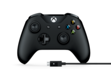 Microsoft 4N6-00002 Xbox Wireless Controller + Cable For Windows